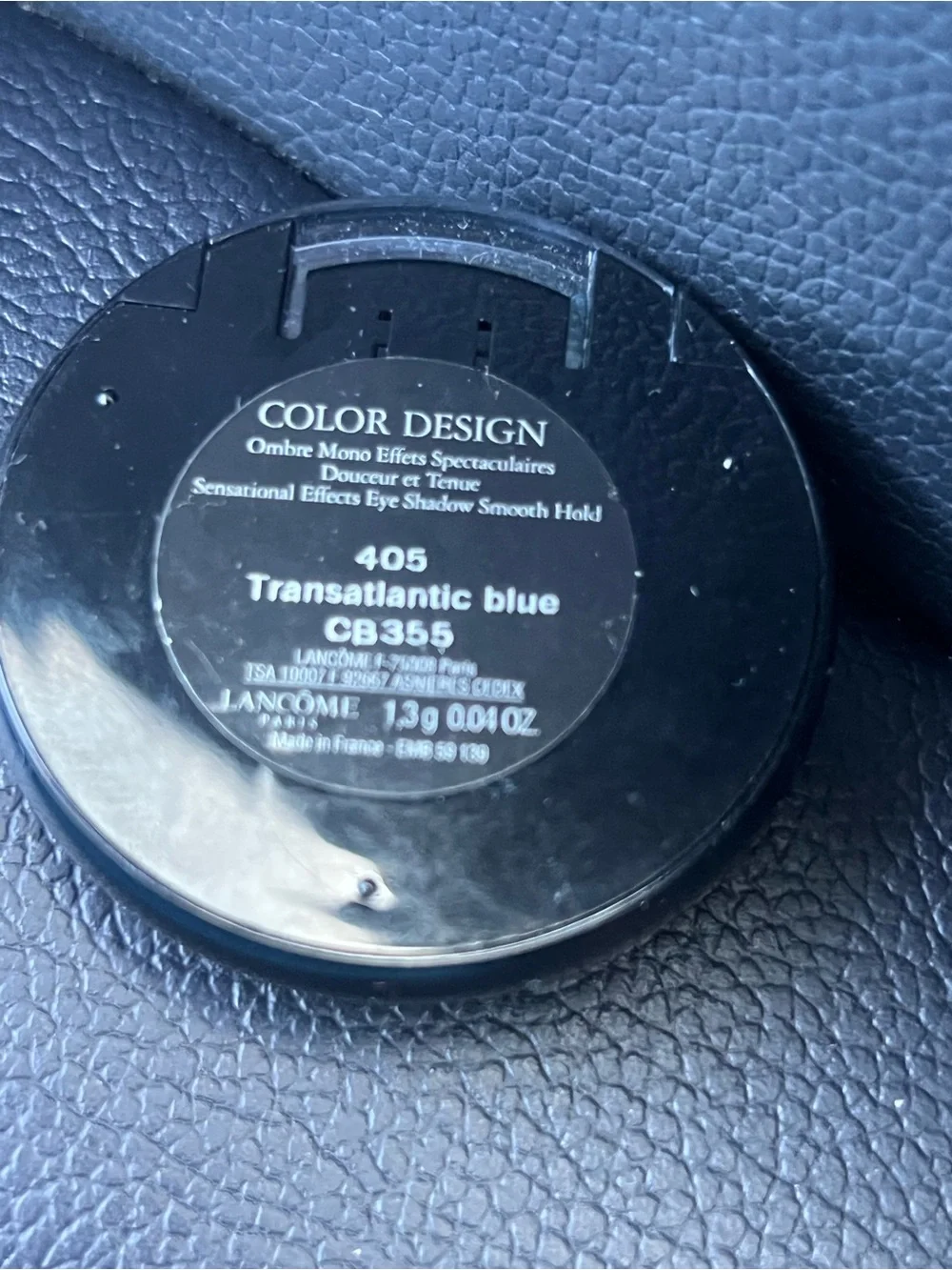 Lancôme Single Eyeshadow  Transatlantic Blue Color Design Eyeshadow